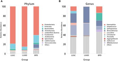 Distinct respiratory microbiota associates with lung cancer clinicopathological characteristics